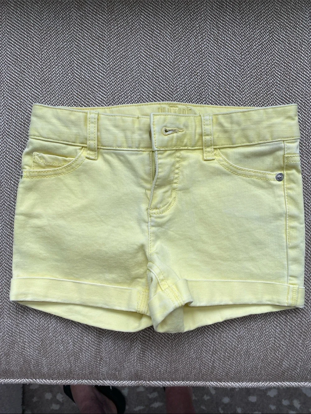 Justice Tie Dye Yellow Girls' Shorts